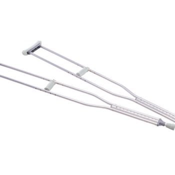 Podpazušne štake, za odrasle - anodizirani aluminijum - par